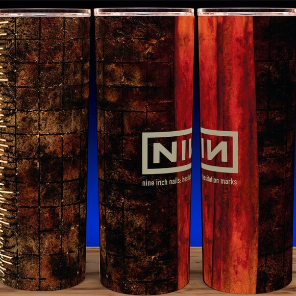 NIN Nine Inch Nails Hesitation Marks - Reznor Cup Mug Tumbler - Picture 1 of 3